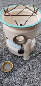 Petroleumstel Beige/Groen, Antiek en Kunst, Ophalen