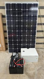 Zonnepanelen zet met omvormer off/on-grid incl. 3.2Kw accu's, Ophalen, Gebruikt