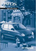 Hyundai Atos Multi specificaties, december 2000, Ophalen of Verzenden, Nieuw, Overige merken