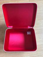 Goudkleurige beautycase opbergdoos- Nieuw in doos! 15x28x20, Sieraden, Tassen en Uiterlijk, Beautycases, Ophalen of Verzenden