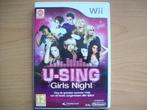 U-Sing: Girls Night (Met boekje!) Nintendo Wii, Spelcomputers en Games, Ophalen of Verzenden, Muziek, Zo goed als nieuw