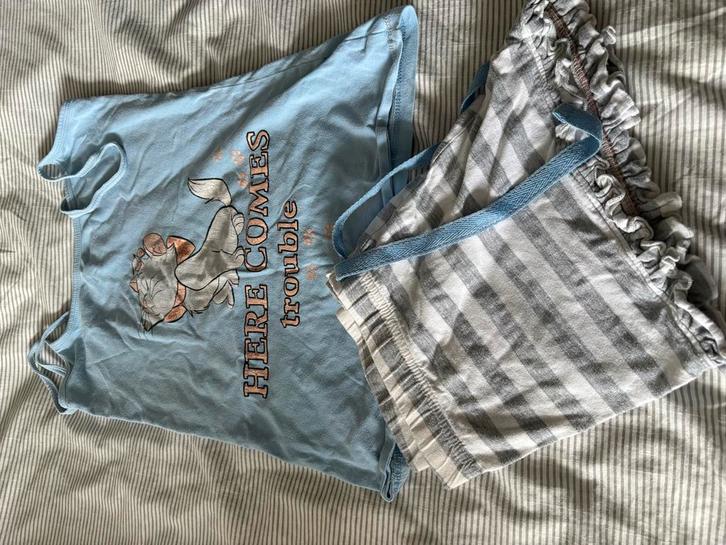 Disney Nachtkleding Setje, Kleding | Dames, Ondergoed en Lingerie, Nachtkleding, Blauw, Ophalen of Verzenden