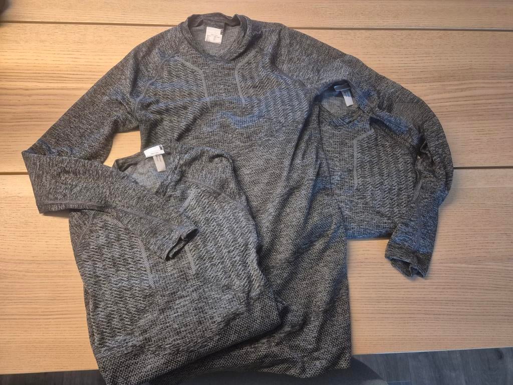 3 thermoshirts kipsta maat s, Kleding | Heren, Overige typen, Kipsta, Ophalen of Verzenden, Zo goed als nieuw