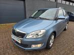 Skoda Fabia 1.2 TDI 55KW Combi 2011 Blauw rijdt perfect, Voorwielaandrijving, Euro 5, Zwart, 1199 cc