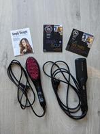 Set van 2 keramische styling tools, Sieraden, Tassen en Uiterlijk, Uiterlijk | Haarverzorging, Verzenden, Zo goed als nieuw, Krultang of Stijltang