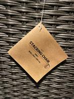 Tuinstoel grijs/antraciet stapelbaar, Ophalen, Nieuw, Kunststof, Stapelbaar