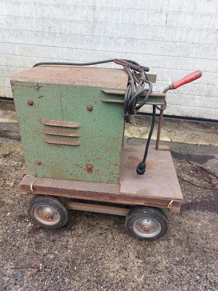 Rührfeuer-Werke lasapparaat – oud model – zo uit de schuur, Doe-het-zelf en Verbouw, Gereedschap | Overige machines, Ophalen of Verzenden