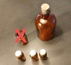 Glazen apothekersflesjes, Antiek en Kunst, Ophalen of Verzenden