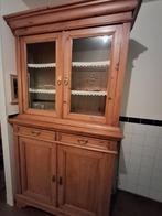 Vitrine kast grenen eiken, Antiek en Kunst, Antiek | Meubels | Kasten, Ophalen