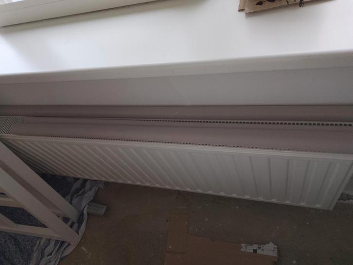 Rolgordijnen lichtgrijs 4x, Huis en Inrichting, Stoffering | Gordijnen en Lamellen, Gebruikt, 150 tot 200 cm, Ophalen of Verzenden