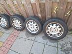 Winterbanden met velg 155/65 R14, Ophalen, Gebruikt