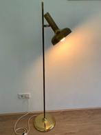 Sölken Leuchten 1960's vloerlamp messing 140cm, Huis en Inrichting, Lampen | Vloerlampen, Ophalen, Gebruikt, Metaal, 100 tot 150 cm