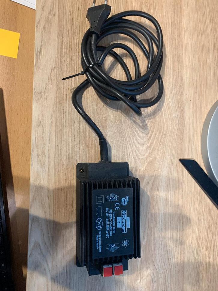 Roco 10718 Transformator 15V, Hobby en Vrije tijd, Modeltreinen | H0, Gebruikt, Wagon, Gelijkstroom of Wisselstroom, Roco, Ophalen of Verzenden