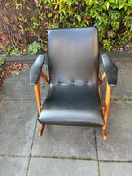 Van teeffelen design schommelstoel, Huis en Inrichting, Stoelen, Ophalen, Zwart, Design, Hout