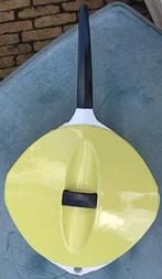 LE CREUSET eigeel LOEWY steelpan 1957 Space Age (G301), Huis en Inrichting, Kookpan of Snelkookpan, Gebruikt, Gietijzer, Ophalen of Verzenden