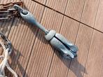 Paraplu anker 1,5kg + 12m touw - Gegalvaniseerd staal, Watersport en Boten, Ophalen, Gebruikt, Overige typen