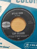 Cliff Richard , it's all over, Cd's en Dvd's, Vinyl Singles, Ophalen of Verzenden, Zo goed als nieuw, Pop