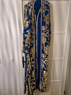 Marokkaanse jurk 2 delig koningsblauw goud, Kleding | Dames, Ophalen of Verzenden, Zo goed als nieuw, Maat 42/44 (L), Overige typen