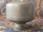Mooie originele antieke kookpot uit Afrika van koper 20 cm., Antiek en Kunst, Antiek | Koper en Brons, Ophalen of Verzenden, Koper