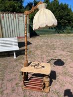Antieke krantenbak met lamp, Ophalen, Gebruikt