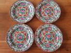 4 Chinees porseleinen bordjes, Verzenden