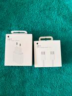 Apple oplader set adapter + usb c, Telecommunicatie, Mobiele telefoons | Telefoon-opladers, Ophalen of Verzenden, Nieuw, Apple iPhone