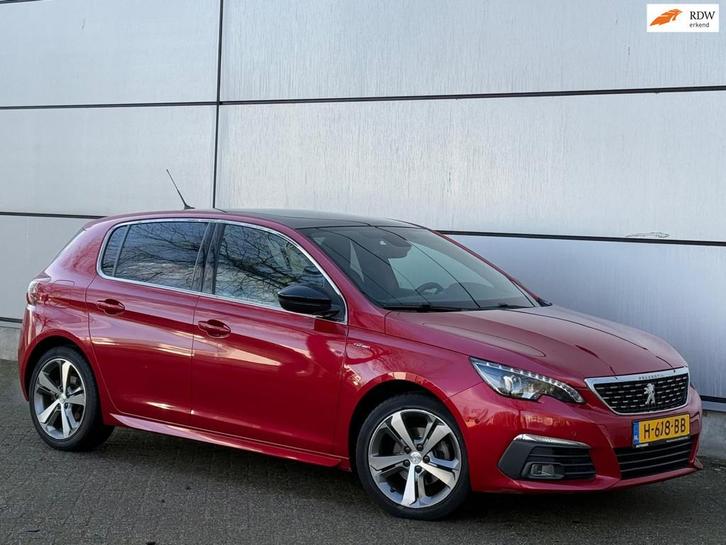 Peugeot 308 1.2 PureTech GT-line |Automaat |Pano |Camera |Ma, Auto's, Peugeot, Bedrijf, Te koop, ABS, Achteruitrijcamera, Airbags