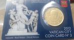 Vaticaan 50 ct  bu 2012 Coincard, Ophalen of Verzenden, Vaticaanstad, 50 cent