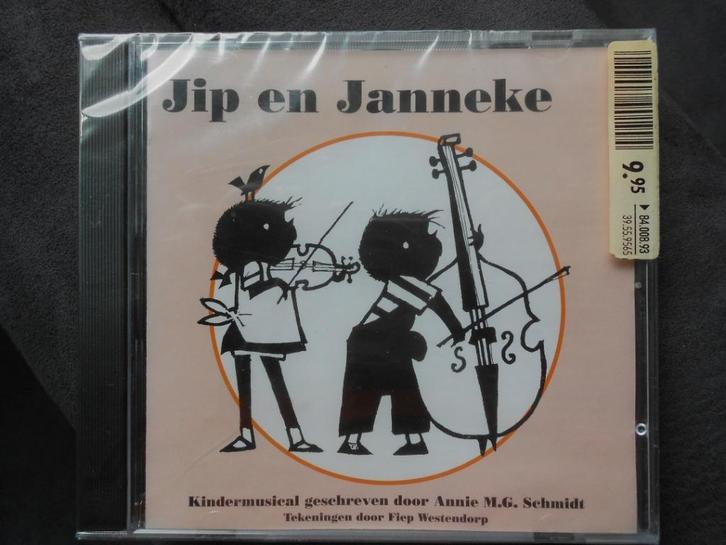 Nieuwe CD Jip en Janneke Fluitje van een cent, Cd's en Dvd's, Cd's | Kinderen en Jeugd, Nieuw in verpakking, Overige typen, 3 tot 5 jaar