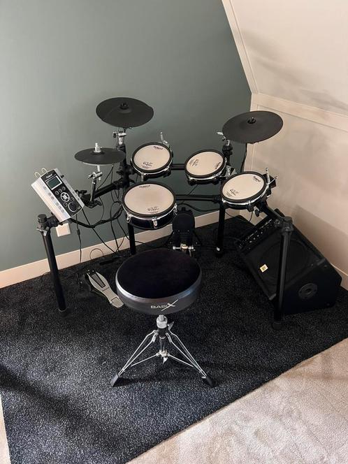 Roland TD-9KX Drumstel met versterker, Muziek en Instrumenten, Drumstellen en Slagwerk, Gebruikt, Roland, Elektronisch, Ophalen