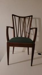 1 Eettafelstoel teak A.A. Patijn voor Zijlstra 1960, Bruin, Ophalen of Verzenden, Zo goed als nieuw, Eén