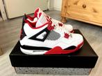 Air Jordan 4 “Fire Red” – EU43 – Nieuw, Wit, Nieuw, Ophalen of Verzenden, Sneakers of Gympen
