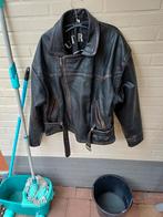 Geweldig mooie vintage leren motor jack, Ophalen of Verzenden, Tweedehands, Jas | leer