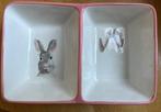 Rae Dunn by magenta bonbon snoep schaal pasen hazen konijn, Huis en Inrichting, Ophalen of Verzenden, Zo goed als nieuw, Overige stijlen
