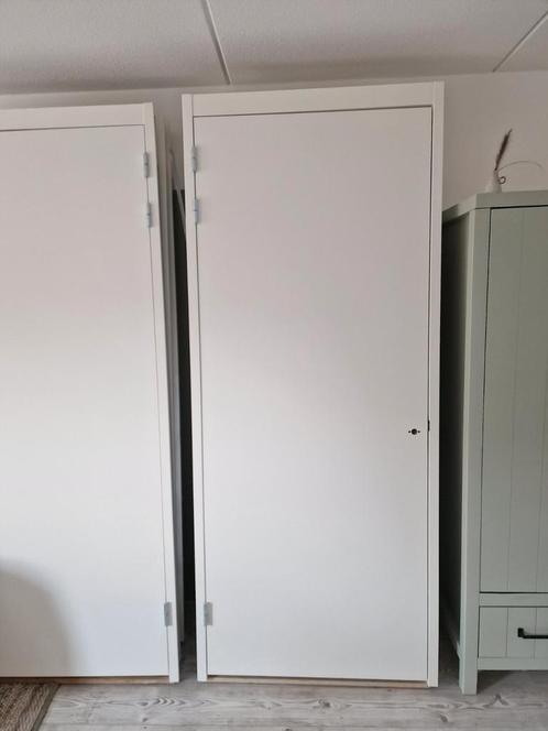 Berkvens stompe houten deuren incl. houten kozijn., Doe-het-zelf en Verbouw, Deuren en Horren, Zo goed als nieuw, Binnendeur, 215 cm of meer