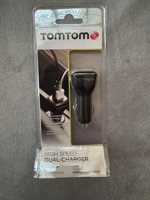 TomTom high speed dual-charger ~ NIEUW, Auto diversen, Autonavigatie, Nieuw, Ophalen of Verzenden