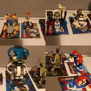 Lego Space 8 sets jaren 90 goede staat met boekjes beschikbaar voor biedingen