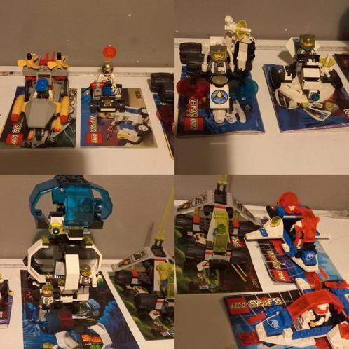 Lego Space 8 sets jaren 90 goede staat met boekjes, Kinderen en Baby's, Speelgoed | Duplo en Lego, Zo goed als nieuw, Lego, Ophalen of Verzenden