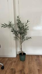 Jysk kunstplant olijfboom 125cm, Huis en Inrichting, Ophalen of Verzenden, Zo goed als nieuw