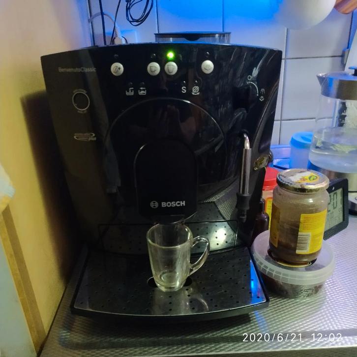 Bosch TCA5309 Benvenuto Classic, Witgoed en Apparatuur, Koffiezetapparaten, Gebruikt, Gemalen koffie, Koffiebonen, Koffiemachine