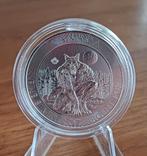 Werewolf 2 oz zilveren munt 2021, Postzegels en Munten, Ophalen of Verzenden, Zilver