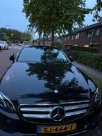 Mercedes-Benz E-Klasse 2.0 E200 Sedan AUT 2016 Zwart, Auto's, 4 cilinders, 1505 kg, Leder en Stof, Zwart
