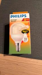 Philips Energy saver  8 Watt, Minder dan 30 watt, E14 (klein), Nieuw, Ophalen of Verzenden
