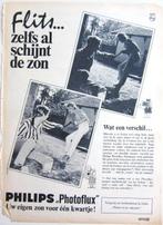 18 vintage advertenties Philips Photoflux 1959-69 foto, Ophalen of Verzenden, 1940 tot 1960
