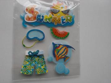 KAARTEN MAKEN - 3D HANDMADE STICKERS (Nieuw) beschikbaar voor biedingen