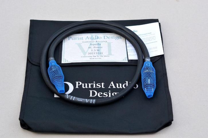 Purist Audio Design Luminist Revision Aquila VII Power Cord., Audio, Tv en Foto, Audiokabels en Televisiekabels, Nieuw, Overige kabels