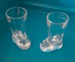 2 vintage borrelglaasje laarsjes, Ophalen of Verzenden, Zo goed als nieuw, Overige typen