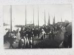 Bruinisse fotokaart haven Kon. bezoek 1911 n.a.v. stormramp, Verzamelen, Ansichtkaarten | Nederland, Ophalen of Verzenden, Voor 1920