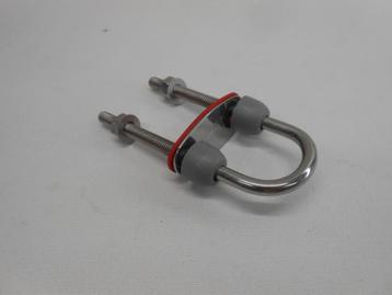 RVS Putting, U-bouten 6 x 90 x 25 mm, in hoogte verstelbaar beschikbaar voor biedingen