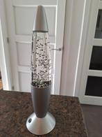 Zilveren glitter lamp, Huis en Inrichting, Ophalen, Zo goed als nieuw, Glas, Modern